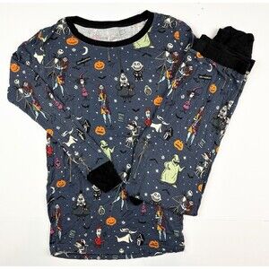 Little Sleepies Pajamas 2 Piece Long Sleeve Disney Jack Skellington Sz12-14